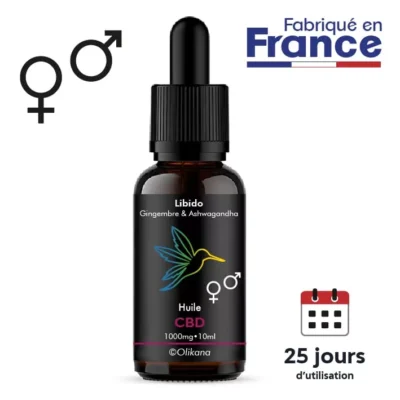 Libido CBD Oil 10% + Ginger for Intimacy