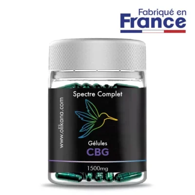 CBG capsules for intense pain (50mg/capsule)