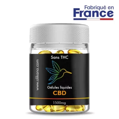 Broad Spectrum CBD liquid capsules (THC Free)