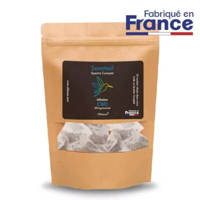 CBD Herbal Tea & organic adaptogenic plants for Sleep