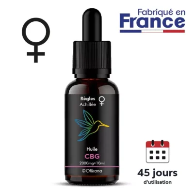 CBG Oil 20% for Menstrual Relief